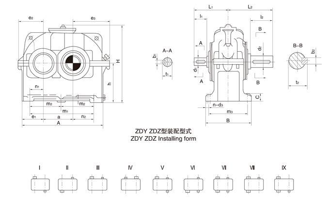非标订制ZDY400-5-III减速亚美体育平台(中国)箱